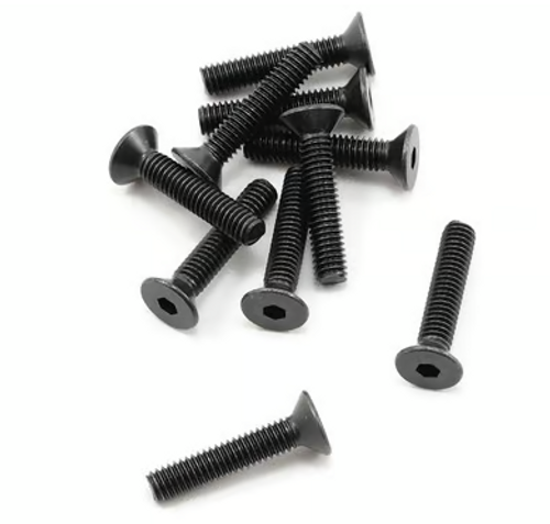 ProTek RC 4x20mm "High Strength" Flat Head Screws (10)