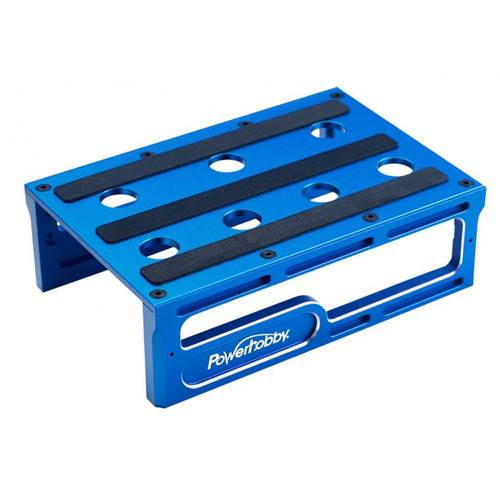 Powerhobby Metal Car Stand Blue Fits 1/10 & 1/8 Vehicles PHBPHT037Blue