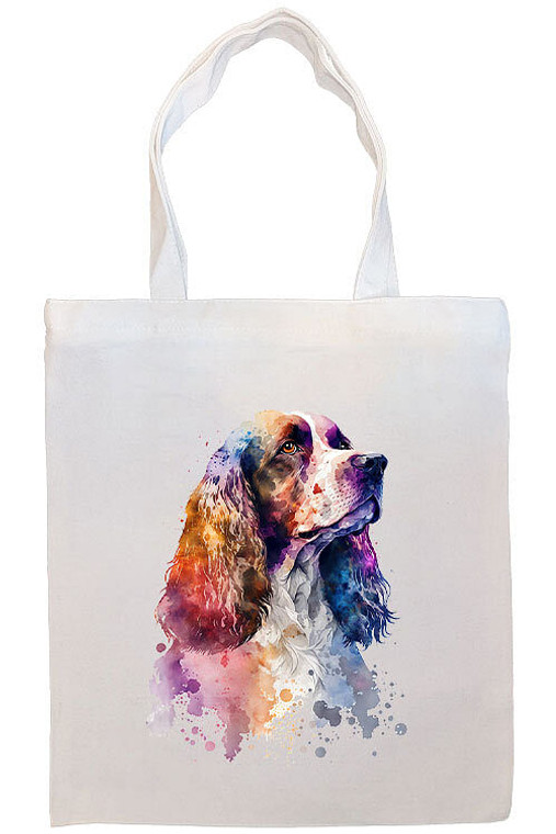 Cocker Spaniel Canvas Tote Bag Style1 S528-Tote-CRS-ST1