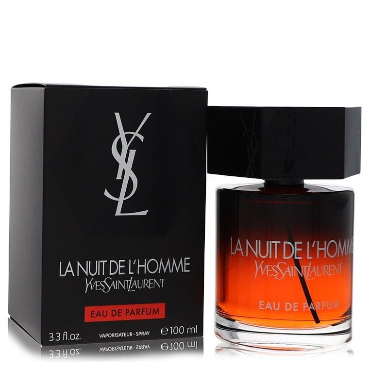 La Nuit De L'Homme by Yves Saint Laurent Eau De Parfum Spray 3.3 oz (Men) V728-552587