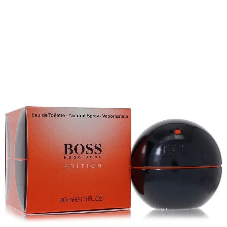 Boss In Motion Black by Hugo Boss Eau De Toilette Spray 1.3 oz (Men) V728-430996