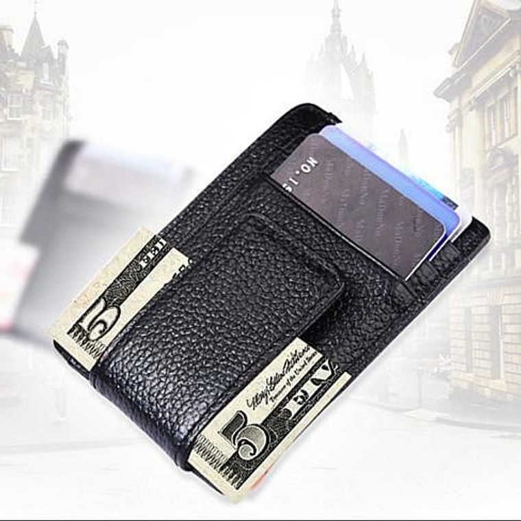 Money Clip with RFID Safe Wallet F369-6274567109