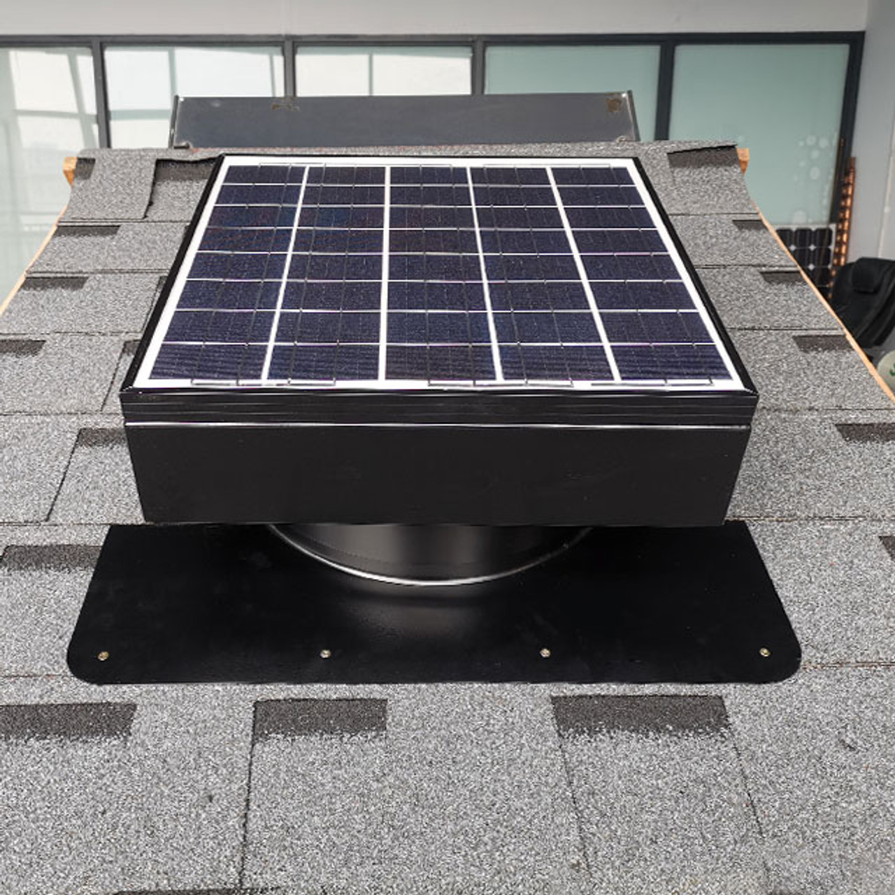 Solar-Powered Attic Roof Ventilation Fans