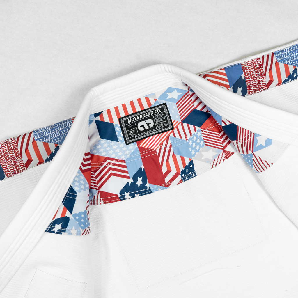 STARS & STRIPES KIDS WHITE GI