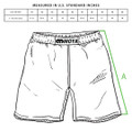 MOHI KOA BLACK TRAINING SHORT