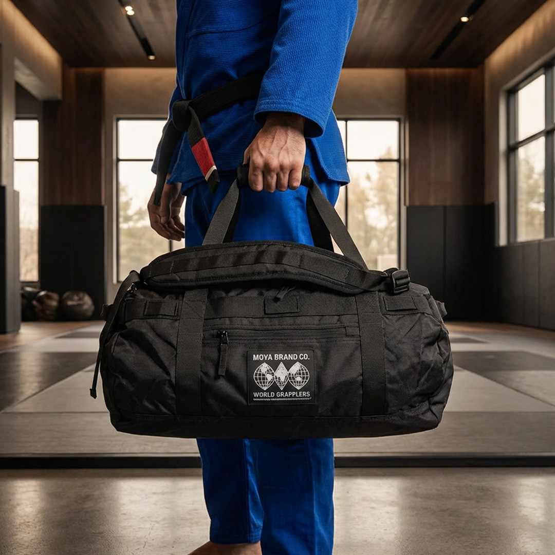 WORLD GRAPPLERS TRAVEL DUFFEL - Moya Brand Co.