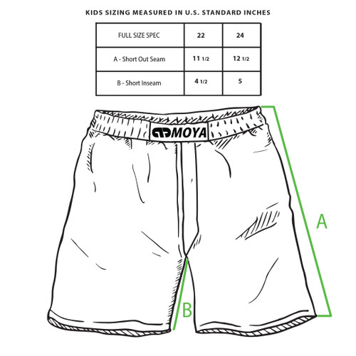 LOVE X HATE WHITE KIDS TRAINING SHORT