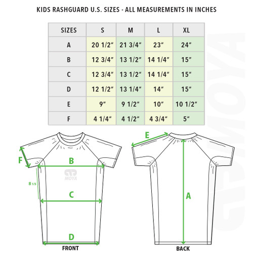 KAMS KIDS DAWN SS RASHGUARD