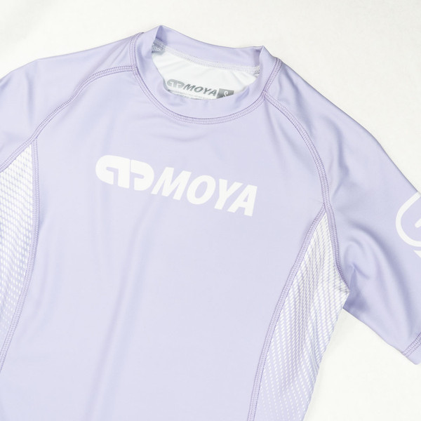 LAVENDER SS RASH GUARD