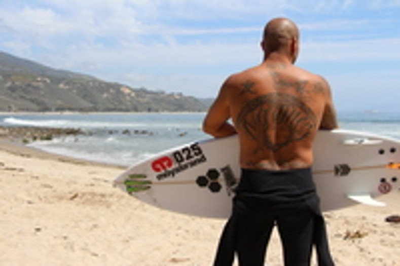 Pro Surfer Bobby Martinez - Surf, Fight, Train 2015!  Video