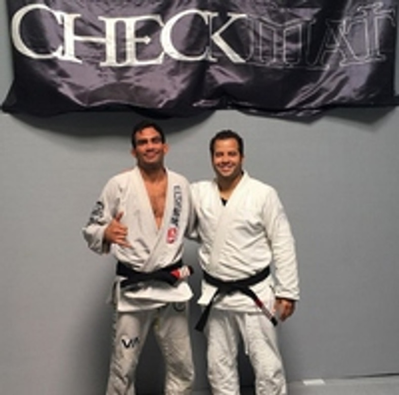 Half Guard Master - Lucas Leite (Checkmat, LH) Receives 3rd Stripe on his Blackbelt - 2016!