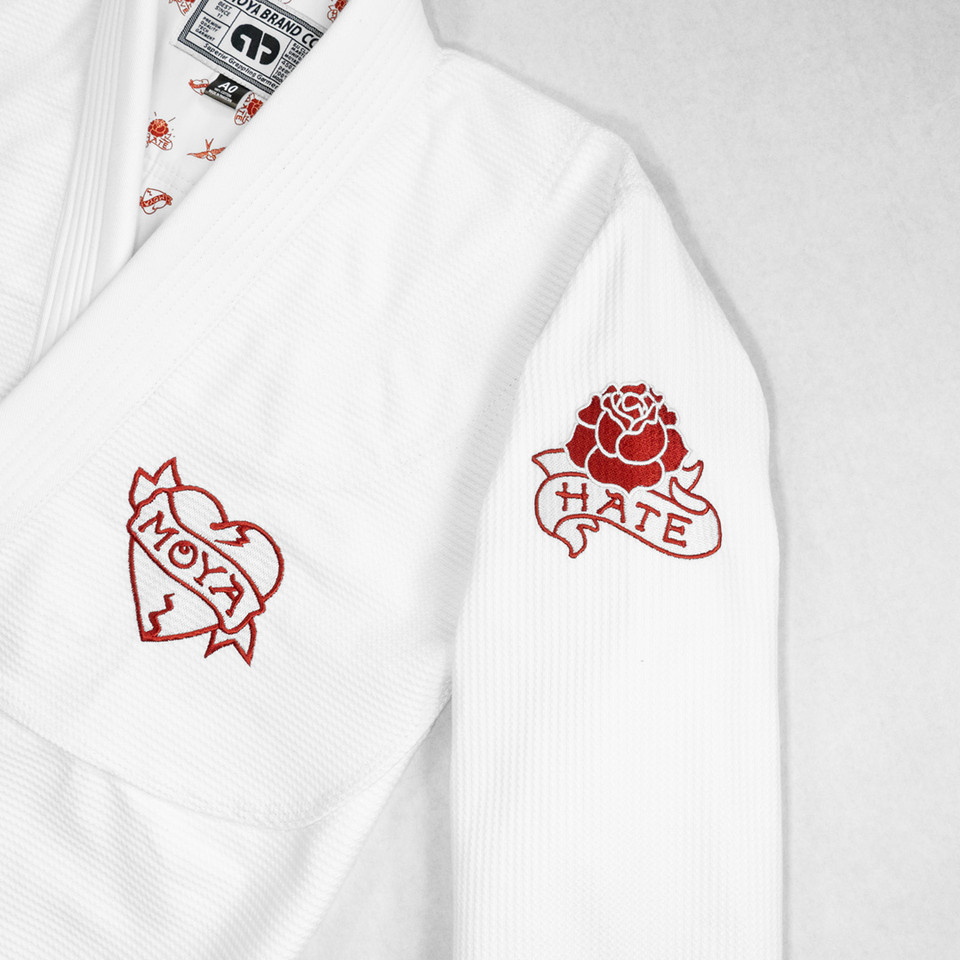 LOVE X HATE ADULT WHITE GI