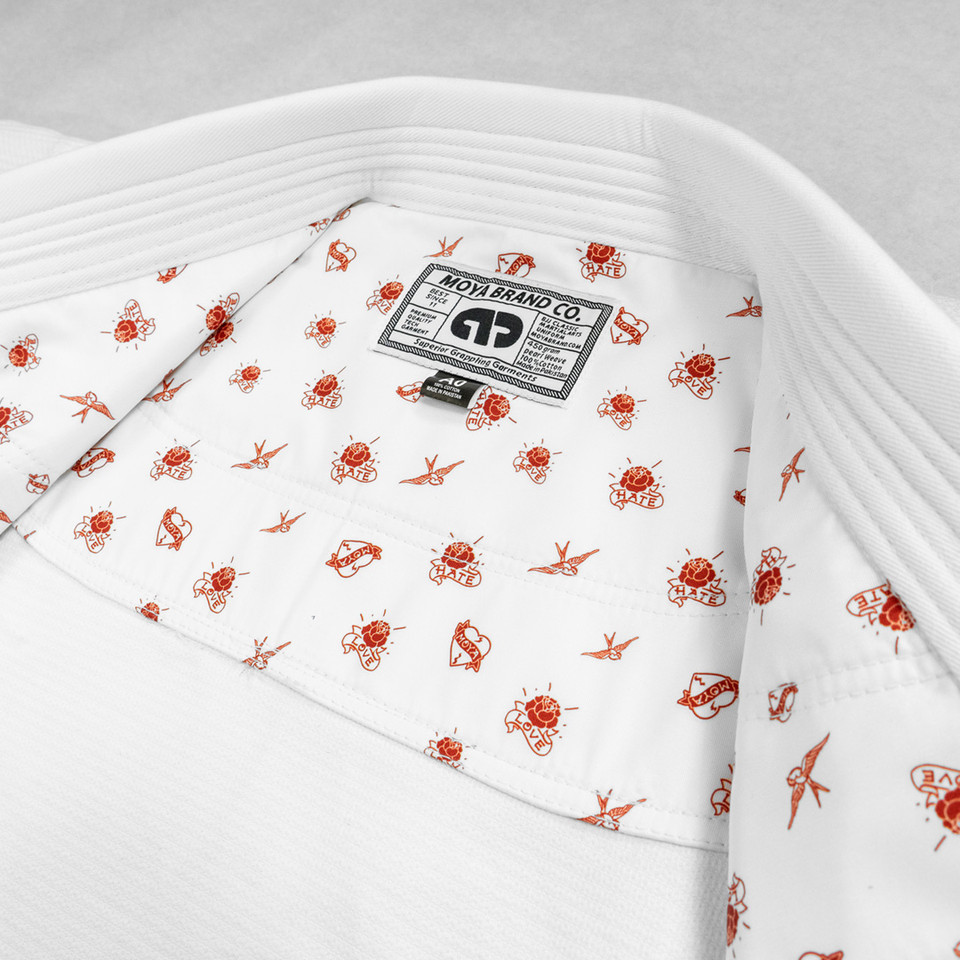 LOVE X HATE ADULT WHITE GI