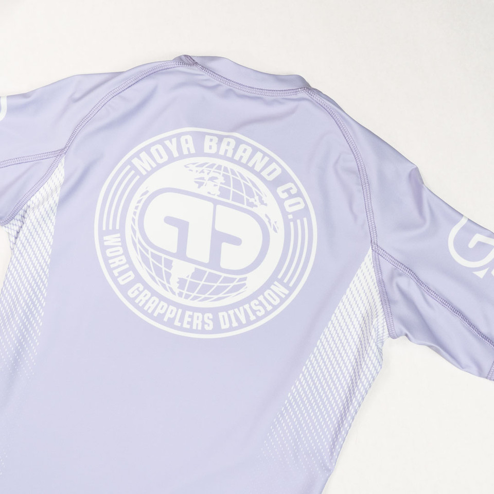 LAVENDER SS RASH GUARD