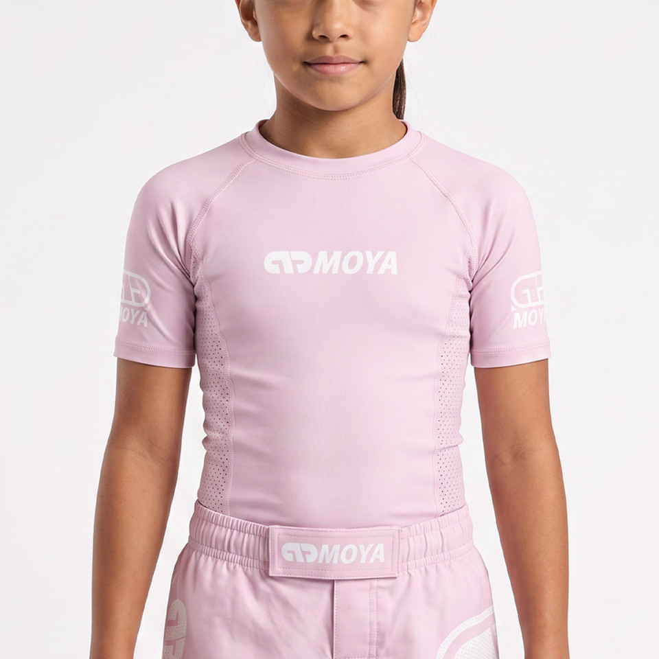 BLUSH KIDS SS RASH GUARD