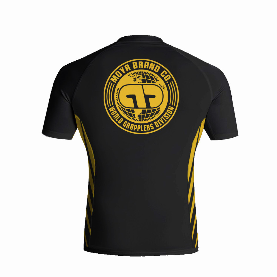 JJC BLACK ADULT SS RASH GUARD