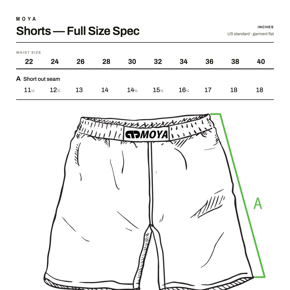 JJC ORO TRAINING SHORTS