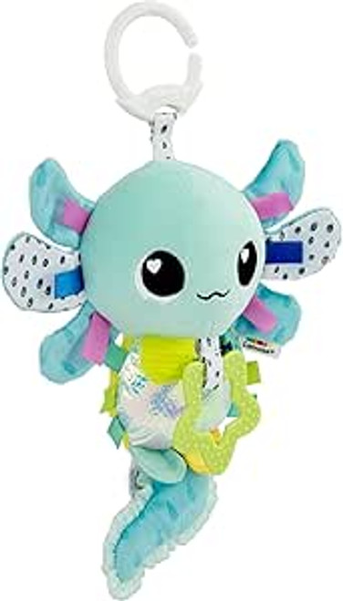 Lamaze Alise the Axolotl Sensory Toy – Crinkly, Chewy & Cuddly Fun from Birth!