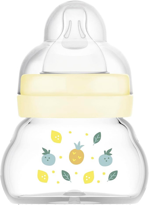 MAM 90ml Feel Good Glass Bottle – Tiny Tummy, Big Personality!