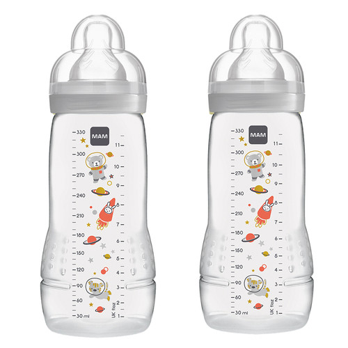 MAM Easy Active Bottle 330ml Unisex 2Pk