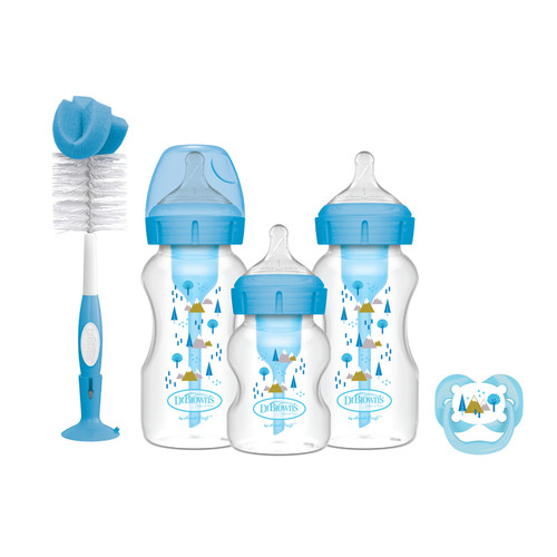 Dr Brown's Options+ Gift Set Blue Dr Brown's Options+ Gift Set Blue