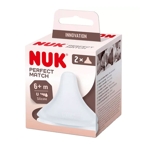 NUK Perfect Match Teat Universal 2Pk