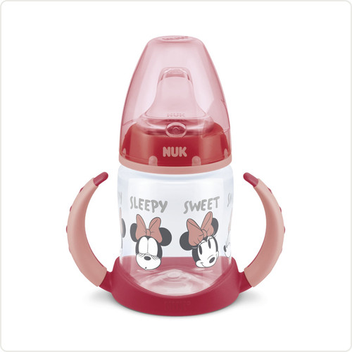 NUK First Choice Disney Learner Temperature Control Bottle Rose