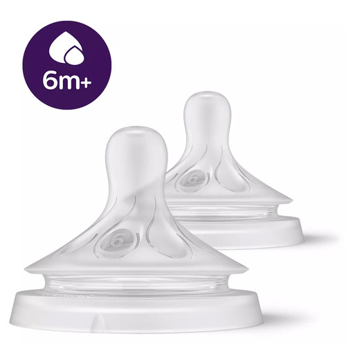 Philips Avent Natural Response 3.0 Teat Level 6 6m+ 2Pk