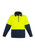 Unisex Hi Vis Half Zip Polar Fleece Jumper