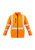 Unisex Hi Vis 2 in 1 X Back Soft Shell Jacket