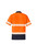 Unisex Hi Vis Segmented S/S Polo - Hoop Taped