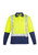 Mens Hi Vis Spliced Polo - Long Sleeve Shoulder Taped