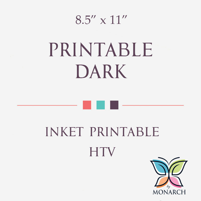 Printables - HTV Printables - Monarch Printable Dark - Meraki Wholesale
