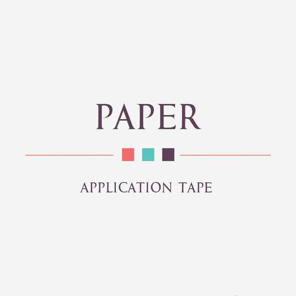 Paper Application Tape