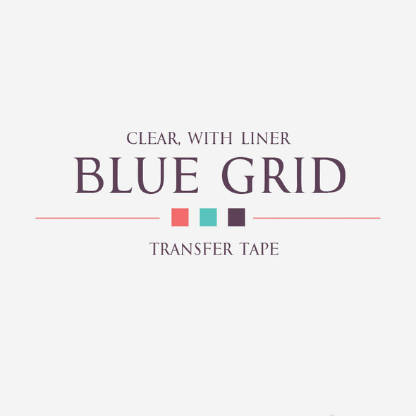 Blue Grid Application Tape 