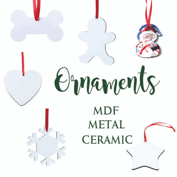 MDF Ornaments