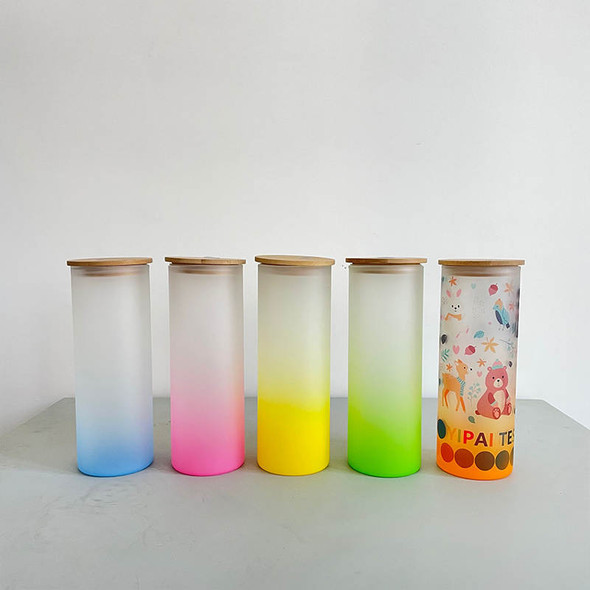 Ombre Glass Tumbler 25oz