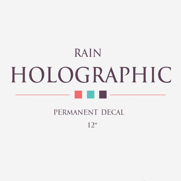 Rain Holographic