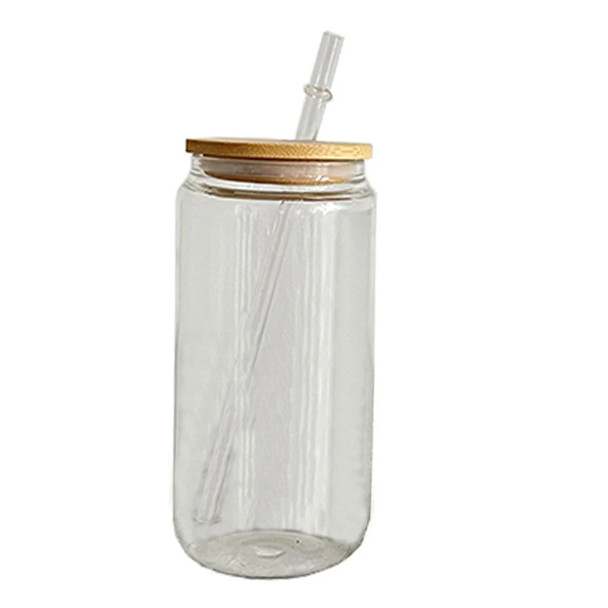 20oz. Glass Tumbler with Bamboo Lid