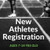 Registration for New Athletes ages 7-18yrs Uniform Included