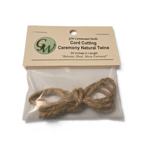 Cord Cutting Ceremony Natural Twine