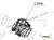 Vittorazi Cosmos 300 - C090k - Vergaser Tillotson (External pulse circuit) mit Air-Box connector and Platte