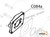 Vittorazi Cosmos 300 - C084a - Vergaser's flange grey mit studs Ø 8 x 34,3 mm, Kunststoff Flowguide and Gaskets