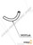 Vittorazi Atom 80 - M095ak - Pipe pressure 115 mm mit Fixing clamp Ø 10,5 mm and Double wire spring