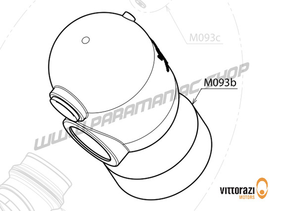 M093b - Airbox-Schwamm - Moster185 Plus