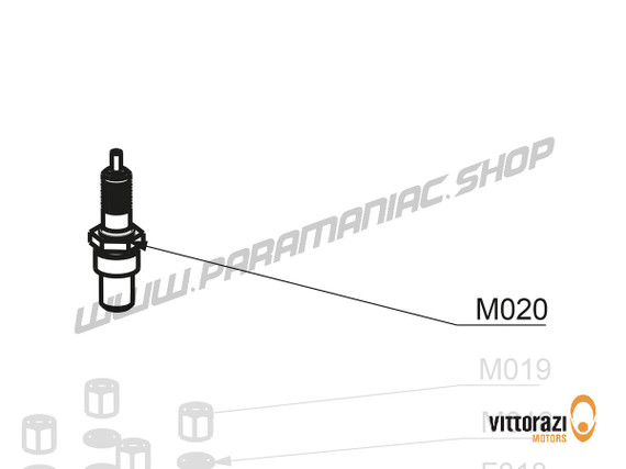 M020 - Zündkerze NGK BR9ES - Fly100 Evo2