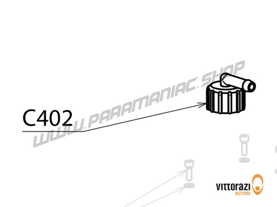  Vittorazi Cosmos 300 - C402 - Deckel für Ausdehnungsgefäß