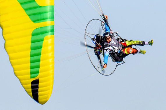 Ozone Freeride 2 Slalom Motorschirm für Paramotor DGAC von Paramaniac.shop
