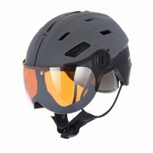 Apco Jetcom Gleitschirm - Paragliding Helm - Superleicht ab 400g,  Halbvisier getönt und Winddicht, EN966 und CE Zulassung - Apco Aviation | Paramaniac Shop