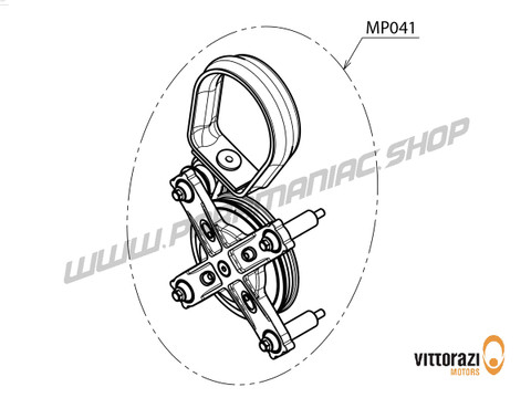 Vittorazi Atom 80 MY25 - MP041 - Ersatzteil - Vittorazi Motors | Paramaniac Shop
